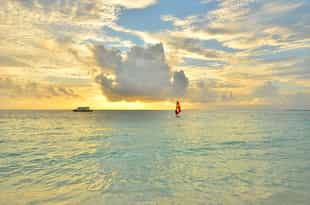 Catch a breeze windsurfing in the Maldives