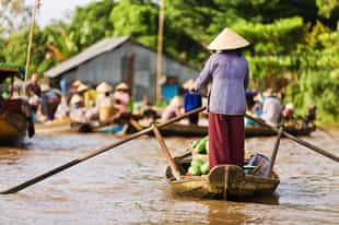 Take a boat ride on Mekong Delta from Ho Chi Linh