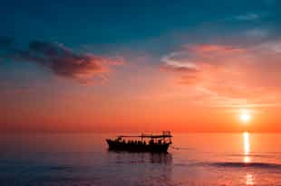 Go out on a sunset cruise in Koh Rong