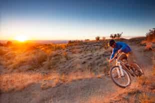 Experience the thrill of mountain biking in Agafay