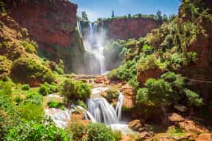 Experience the spectacular Cascades d'ouzoud