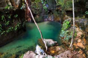 Take a dip in the natural pools of Isalo