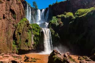 Road trip out for lunch at Cascades d’ouzoud