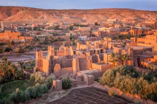 Walk around Kasbah Ait Ben Haddou in Skoura