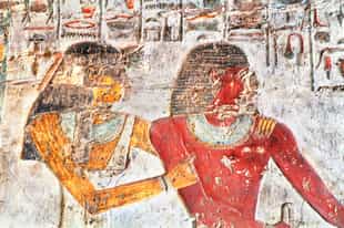 Visit the ancient tombs at El Kab near the Nile
