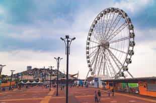 Take a spin on the La Perla wheel in Guayaquil