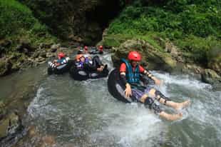 Jump in a tube and head down the white waters