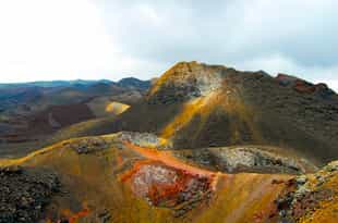 Take a guided walk across the Sierra Negra volcano
