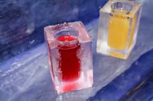 Sip a cocktail on the rocks in El Calafate