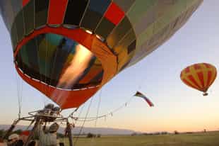 Enjoy a hot air balloon ride in KwaZulu Natal