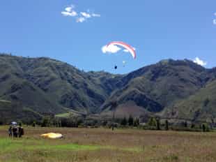 Get a bird's-eye view paragliding over Quito
