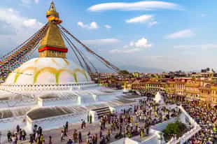 Visit the Boudhanath Stupa