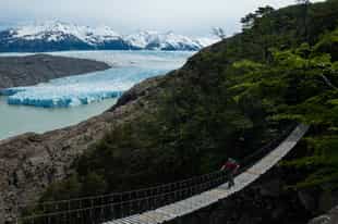 Hike along the Pingo River and the Grey Glacier