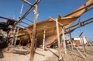 Learn about the craft of dhow making in Sur