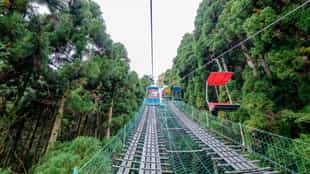 Take a chair lift up Mount Takao in Tokyo