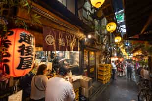 Visit Tokyo's izakaya bars and neighbourhood cafes