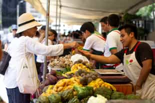 Visit the market and cook up a storm with a chef