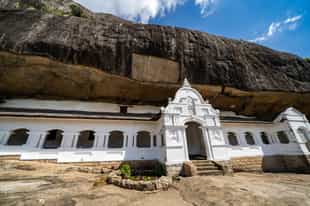 Take a walking tour of Dambulla Cave Temple, Kandy