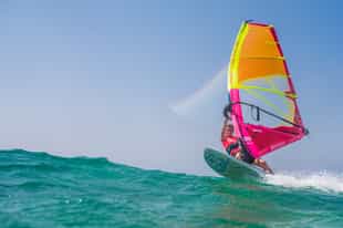 Take on the waves windsurfing in Bentota