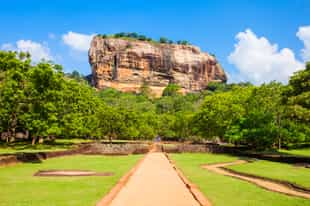 Climb up the ancient rock fortress, Sigiriya