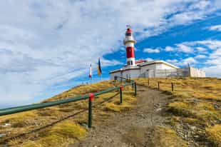 Take in views from Magdalena Island's lighthouse