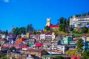 Take a walking tour through the streets of Shimla