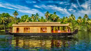 Cruise the backwaters of Kerala on a houseboat