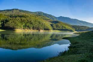 Visit the scenic Mattupetty Dam in Munnar