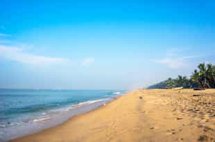 Visit the soft sandy shores of Marari Beach