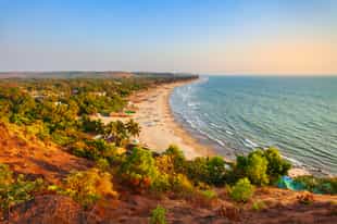 Explore and relax on the beautiful beaches of Goa