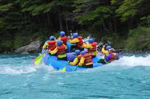  Rafting on river Baker