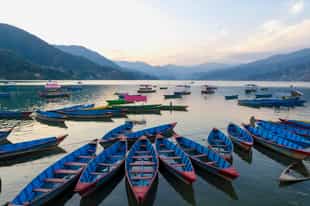 Visit the Phewa Lake in Pokhara