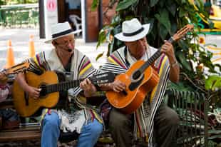 Enjoy the local music and street art of Medellin