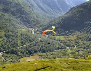 Go paragliding above the Chicamocha Canyon