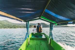 Go on a speedboat ride to Tukohbele Island, Komodo