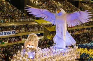 Attend the famous carnival in Rio de Janeiro