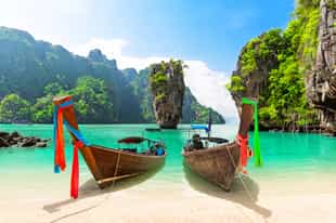 Explore Phang Nga Bay by private longtail boat