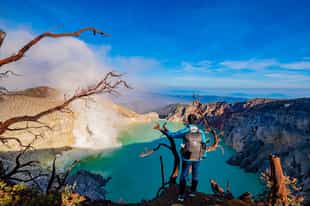 Go on a trek up the Ijen Volcano