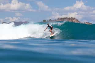 Take a surf lesson in South Lombok