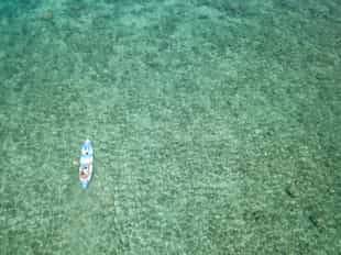 Go on a sea kayaking adventure in South Lombok
