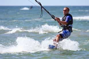 Go kite surfing around Bazaruto Island
