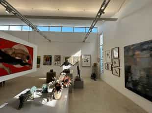 Visit local galleries on a guided art route tour