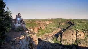 Enjoy views from above Lanner Gorge