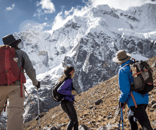 Trek along the Salkantay Trail to Machu Picchu