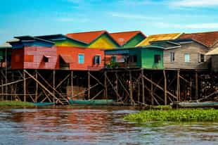 Visit Kampong Khleang Floating Village, Siem Reap