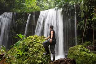 Take a guided walk to Ushpayacu waterfalls