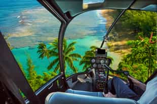 Take a helicopter flight to Tayrona National park