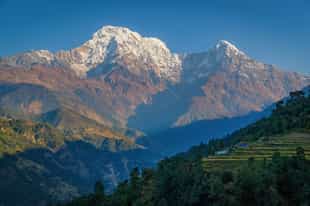 4 hour trek to Landruk in Pokhara Valley