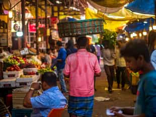 Explore the bustling village markets in Chettinad