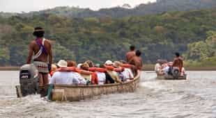 Canoe your way up the Chagres River